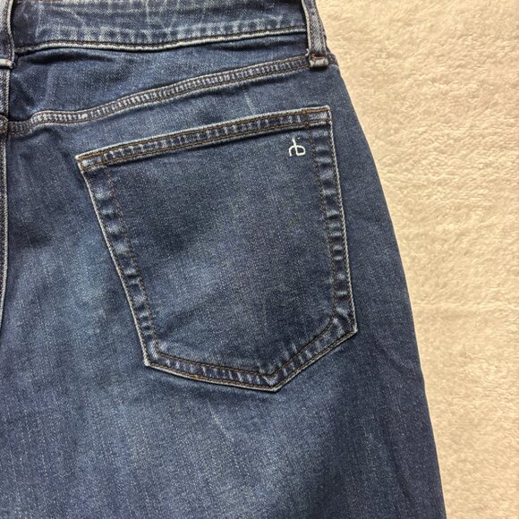 Rag & Bone Jeans Mens 32x32 Fit 3 Athletic Dark Wash Denim - Picture 9 of 9